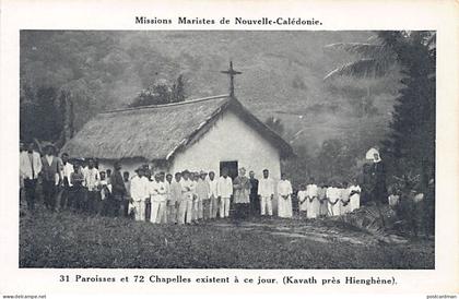 Nouvelle-Calédonie - KAVATH près de Hienghène - La chapelle - Ed. Missions Maristes de Nouvelle-Calédonie