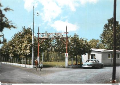 CPSM FRANCE 41 "Noyers sur Cher, Entrée du camping"