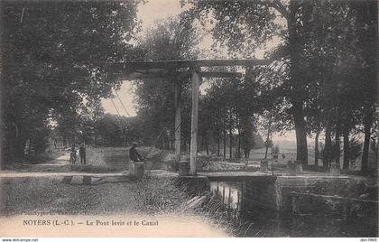 NOYERS-sur-CHER (Loir-et-Cher) - Le Pont levis et le Canal