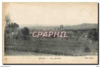CPA Noyon vue generale
