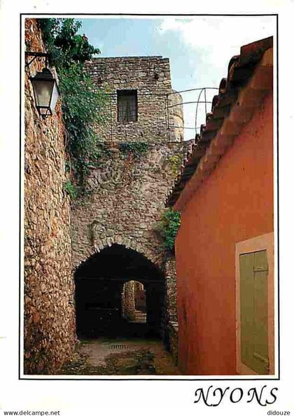 Carte Postale - 26 - Nyons - Le quartier des Forts - Flamme Postale de Nyons - CPM - Voir Scans Recto-Verso - Poscard -