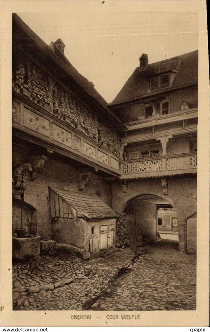 CPA Obernai Cour Woelfle