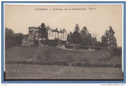 01 - LEYMENT -- Château de la Servette - 1950