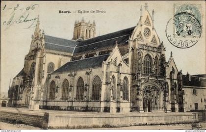 CPA Bourg en Bresse Ain, Kirche von Brou