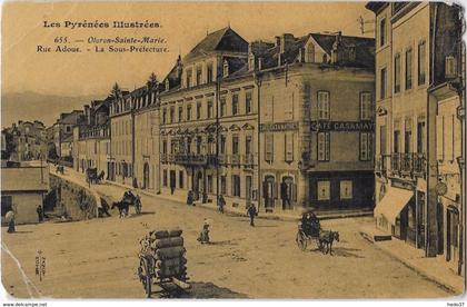 Oloron-Sainte-Marie - Rue Adoue - La Sous-Préfecture
