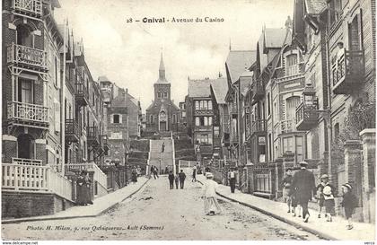 Carte Postale  ANCIENNE de  ONIVAL - Avenue du CAsino