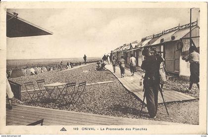 CPA Onival La Promenade des Planches