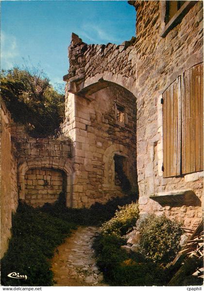 CPSM Oppede le Vieux Vaucluse Vieille Rue