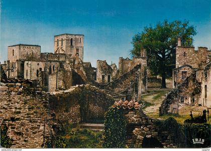 CPM Oradour sur Glane Haute Vienne Cite Martyre 10 Juin 1944 Vue generale Militaria