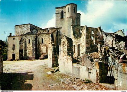 CPM Oradour sur Glane Hte Vienne Cite martyre L'Eglise