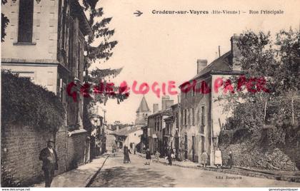 87 - ORADOUR SUR VAYRES- RUE PRINCIPALE