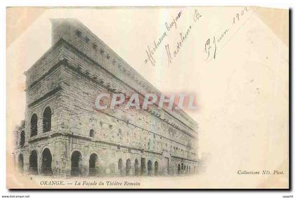 CPA Orange la facade du Theatre romain