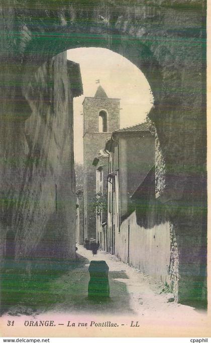 CPA Orange La Rue POntillac