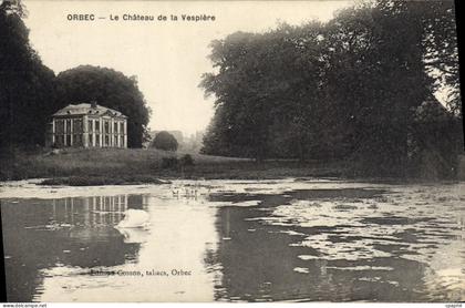 CPA Orbec Le Chateau de la Vespiere
