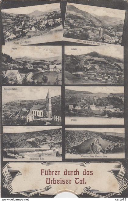 Orbey 68 - Führer durch das Urbeiser Tal. - Orbey Pairis Urbeis Basses-Huttes Schwarzer See - Chateau Hans Weisser See