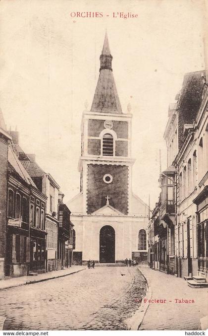ORCHIES : L'EGLISE