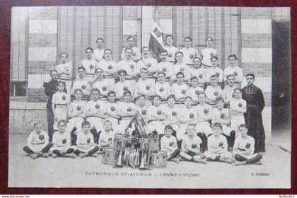 Cpa patronage St-Aignan - l'avenir d'Orléans - R. Casper