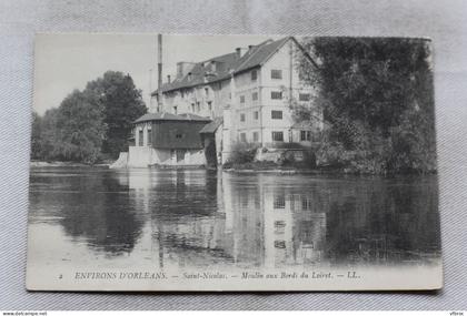 Saint Nicolas, moulin aux bords du Loiret, Orléans, Loiret 45
