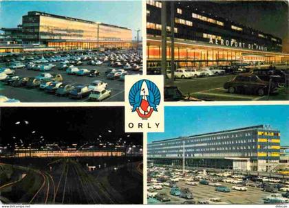 Carte Postale - 94 - Orly - Aéroport de Paris Orly - Multivues - Automobiles - Blasons - CPM - Voir Scans Recto-Verso -