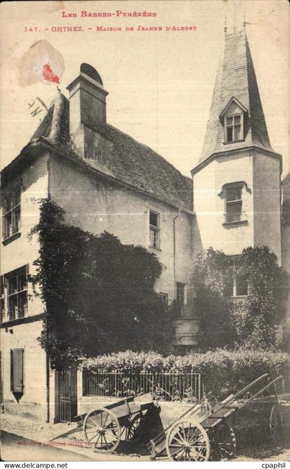 CPA Orthez maison De Jeanne d Albret