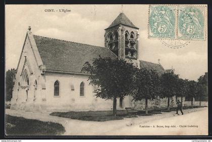 CPA Osny, L`Eglise