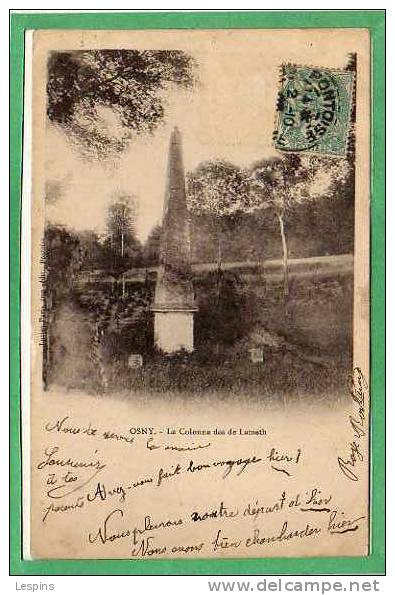 OSNY --  La Colonne des de Lameth