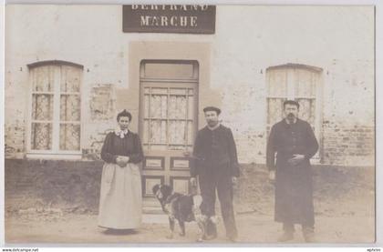 Dammartin-en-Goële Othis Carte-photo Devanture Bertrand Marche