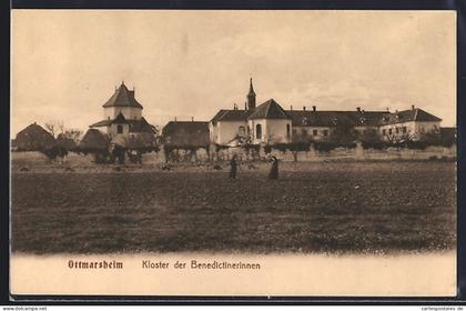 CPA Ottmarsheim, Couvent des Bénédictines