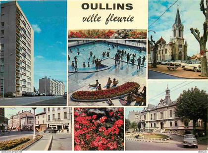 69 - Oullins - Ville fleurie - Multivues - CPM - Voir Scans Recto-Verso