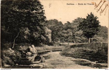 CPA OULLINS - Bords de l'Yaeron (692975)