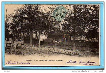 OUZOUER sur LOIRE --  La Gare des Tramways ....