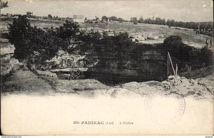 Padirac CPA L'orifice