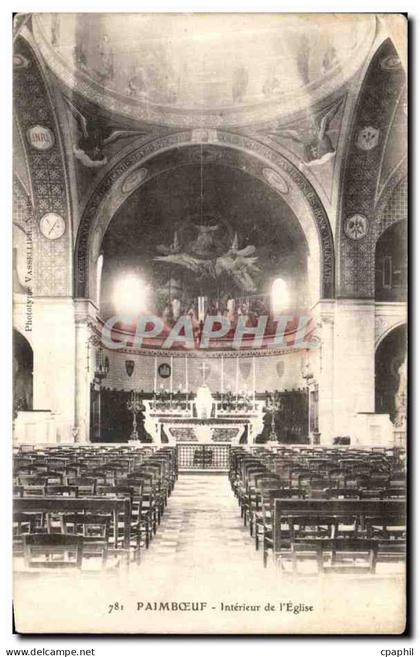 CPA Paimboeuf Interieur de l Eglise