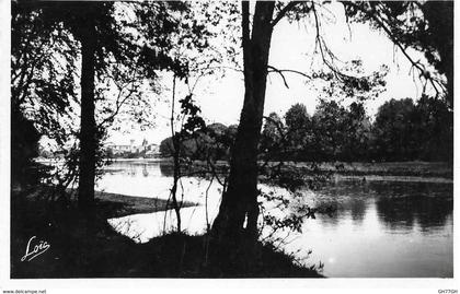 CPA PAIMPONT -l'étang et l'abbaye