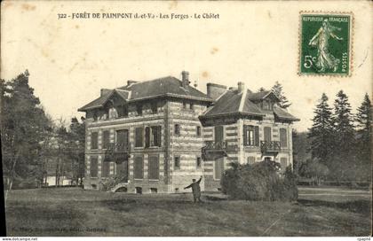CPA Paimpont Les Forges Le chalet