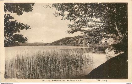 CPA paladru-Les Bords du Lac