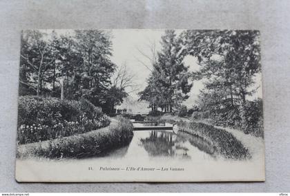 Palaiseau, l'ile d'amour, les vannes, Essonne 91