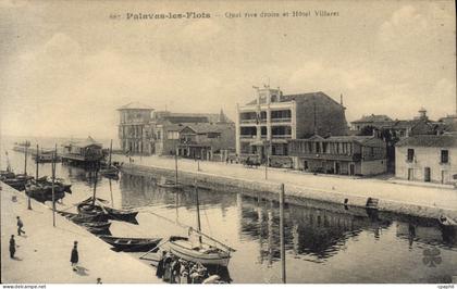 CPA PALAVAS les FLOTS