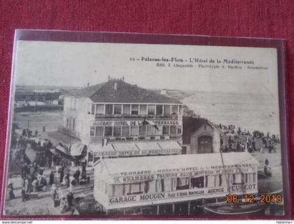 CPA - Palavas-les-Flots - L'Hôtel de la Méditerranée