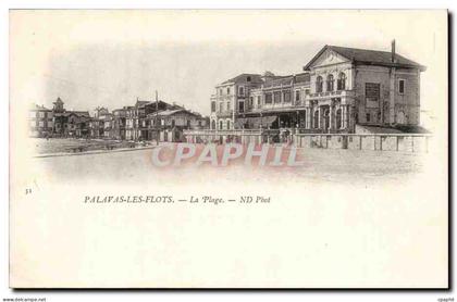 Palavas les Flots CPA La plage