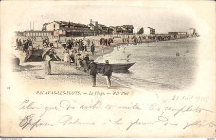 Palavas les Flots - La Plage - CPA