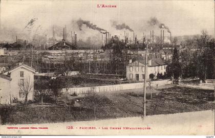 Pamiers CPA Les usines metallurgiques
