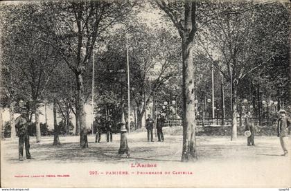 Pamiers CPA Promenade du Castella