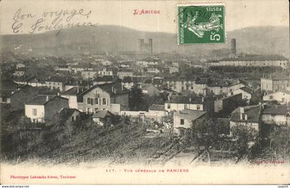 Pamiers CPA Vue generale