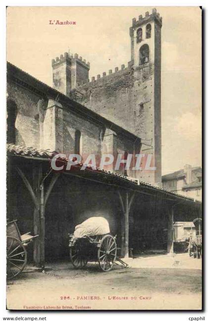Pamiers - L'Eglise du Camp - CPA