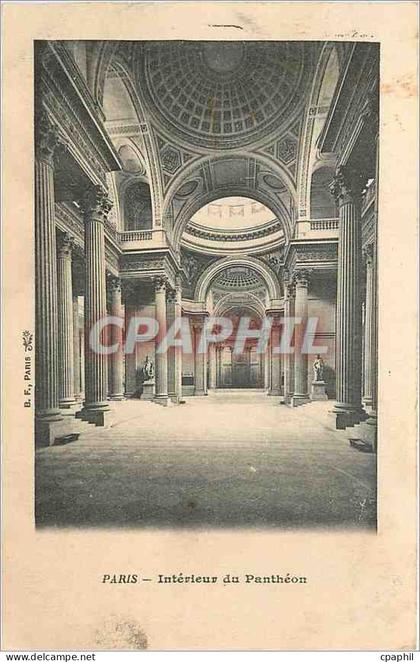 CPA Paris Interieur du Pantheon