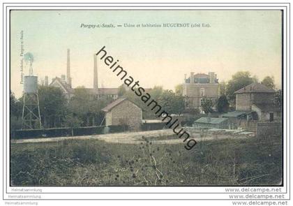 Pargny-sur-Saulx - Usine et habitation Huguenot (cote Est)