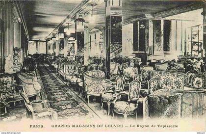 75 - Paris 01 - Grands Magasins du Louvre - Le Rayon de Tapisserie - CPA - Voir Scans Recto-Verso