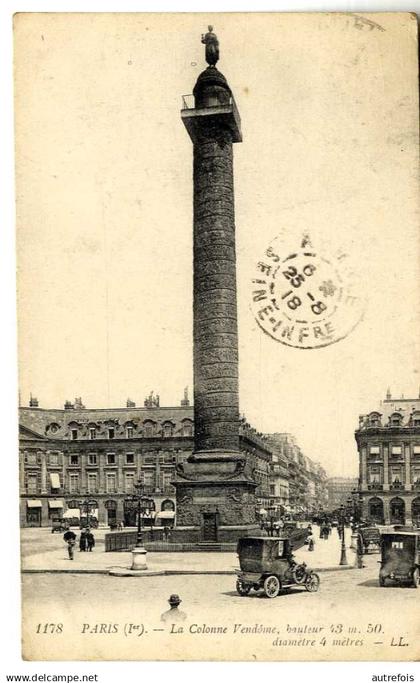 PARIS 01  LA COLONNE VENDOME