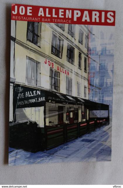 Paris 75, restaurant bar, Joe Allen